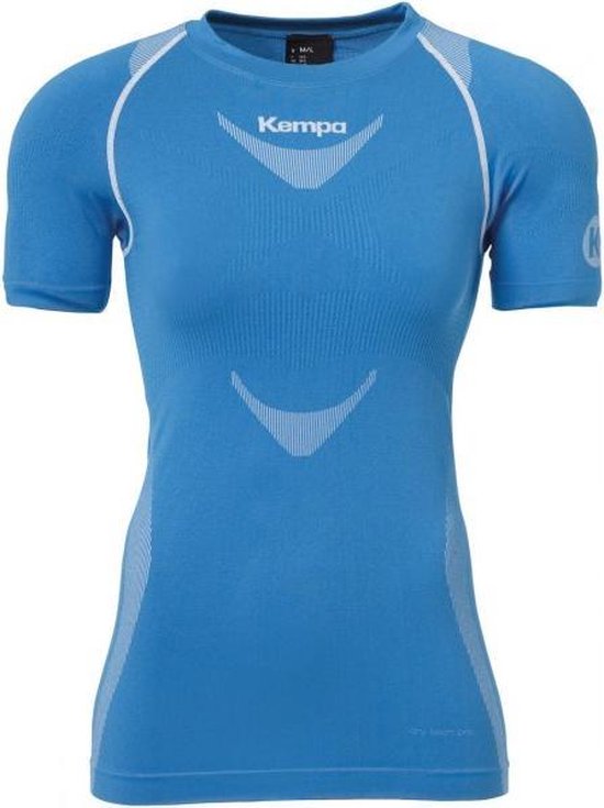 Kempa Attitude Pro Shirt Dames - Lichtblauw / Wit - maat XS/S