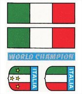 Stickerset Italia 5-delig