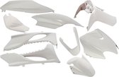 Plaatset Yamaha Jog R/ MBK mach 9 delig wit metallic