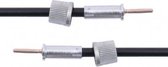 Kilometertellerkabel Elvedes VDO 75cm - zwart