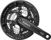Crankstel Shimano Trekking T521 10-Sp 175/48X36X26 Cg Octalink Zwart Non-Series