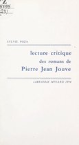 Lecture critique des romans de Pierre Jean Jouve
