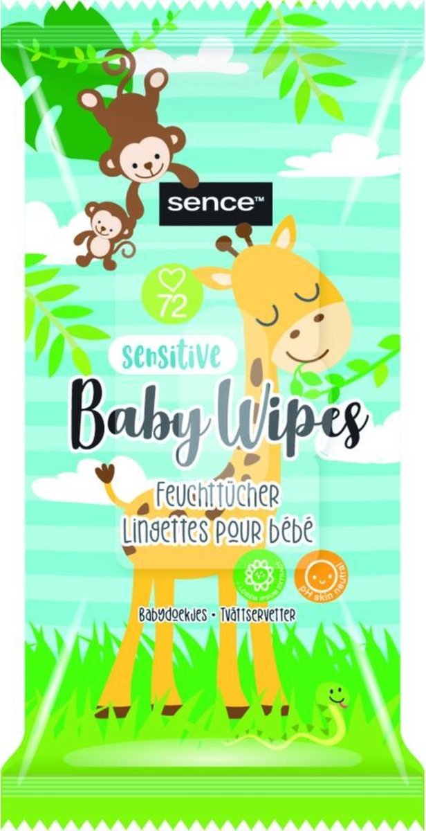 Zwitsal Sensitive – Lot De 1368 Lingettes Bébé Ultra Douces Pour Peaux Sensibles, Avec Lotion Et Zinc Anti-Rougeurs