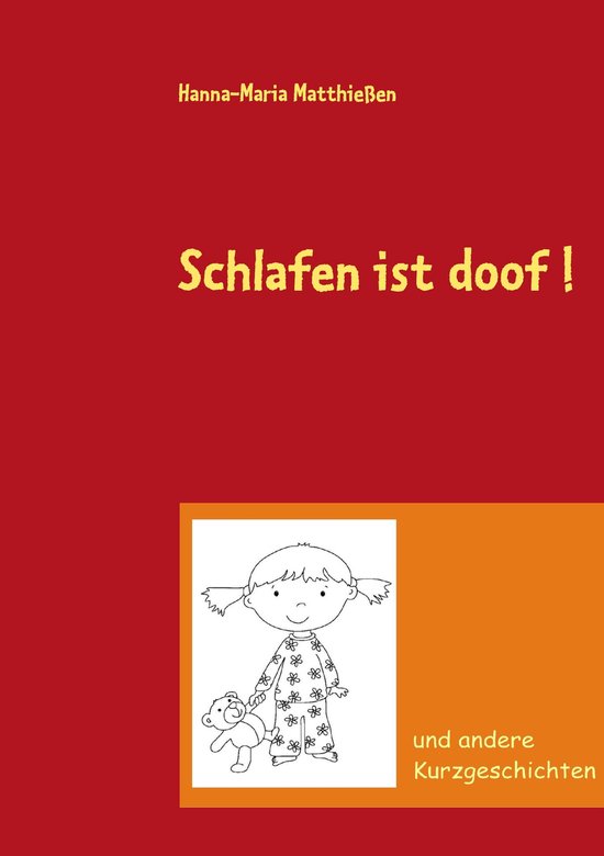 Schlafen ist doof ! - cover