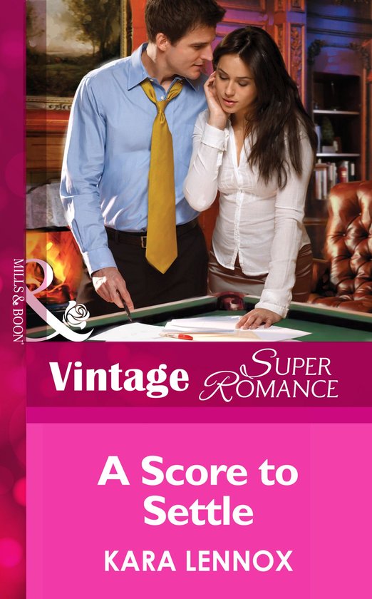 A Score to Settle (Mills & Boon Vintage Superromance) (Proje ... - cover