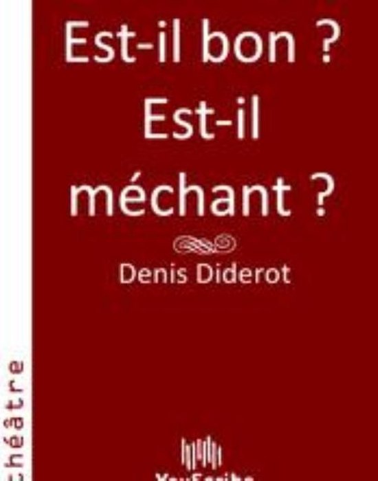Est-il bon ? Est-il méchant ? - cover
