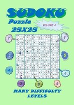 Sudoku Puzzle 25X25, Volume 4