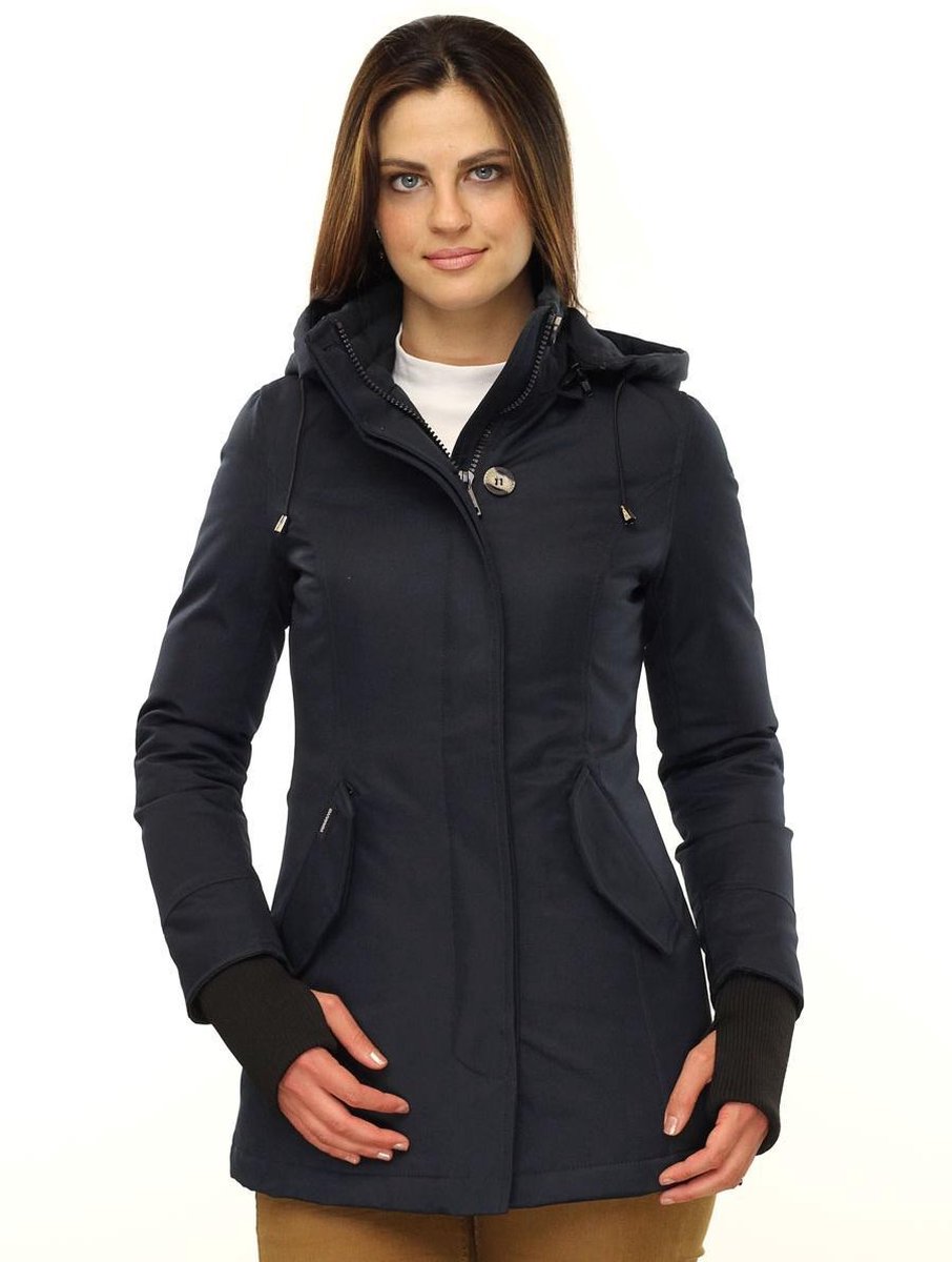 Versano Rani N Parka Dames Winterjas L - Blauw