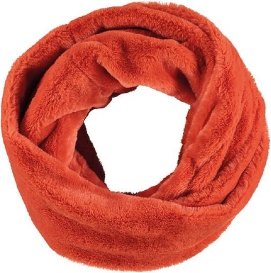 Écharpe tube en fausse fourrure Sarlini Knit Snood Round Orange Ladies |  bol.com