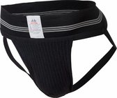 Jockstrap herenstring zwart met 3 inch elastische zwarte boord - maat XL