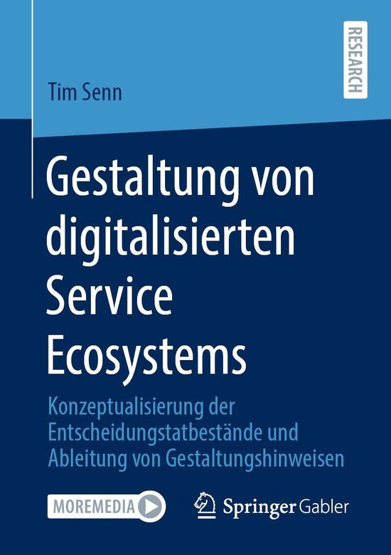 Gestaltung von digitalisierten Service Ecosystems - cover