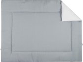 BINK Bedding Boxkleed Wafel (Pique) Dusty 80 x 100 cm - vulling fiberfill 400 grams - speelkleed - parklegger - katoen - wafel - jeansblauw - blauw