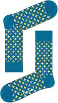 Happy Socks Plus Sokken, Groenblauw - Maat 36-40