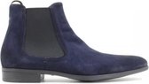 Giorgio - Amalfi Notte Boot Navy - Schoenmaat 42cm - Suede,Leer Heren Veterschoenen