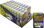 MediCbd Blueberry Haze Chewing Gum - 20 Piece Display