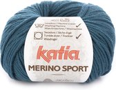Katia - Merino Sport - 33 Donker turquoise - 50 gr.