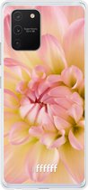 Samsung Galaxy S10 Lite Hoesje Transparant TPU Case - Pink Petals #ffffff