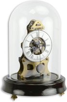 Klok stopkolk - Prachtige mechanische tafelklok - Glazen bol - 18,7 cm hoog