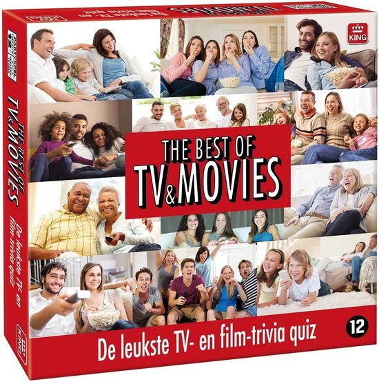 Best of TV & Movies - Bordspel met Vragen over Film en Televisie - King
