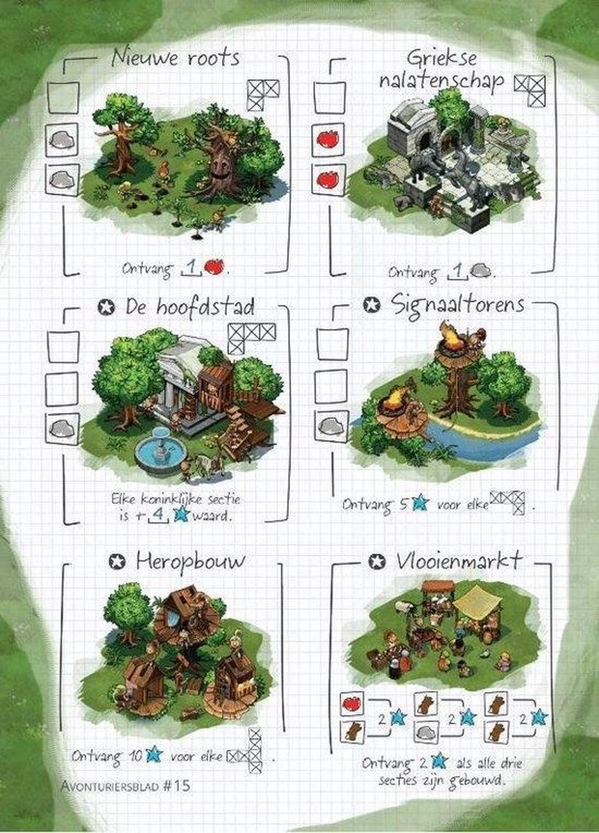 White Goblin Games dobbelspel Imperial Settlers: Roll & Write - 10+