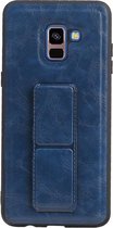 Wicked Narwal | Grip Stand Hardcase Backcover voor Samsung Samsung galaxy a8 2015 Plus Blauw