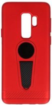 Wicked Narwal | Microfoon series hoesje Samsung Samsung Galaxy S9 Plus Rood