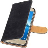 Wicked Narwal | Premium PU Leder bookstyle / book case/ wallet case voor Samsung Galaxy J3 2017 J330F Zwart