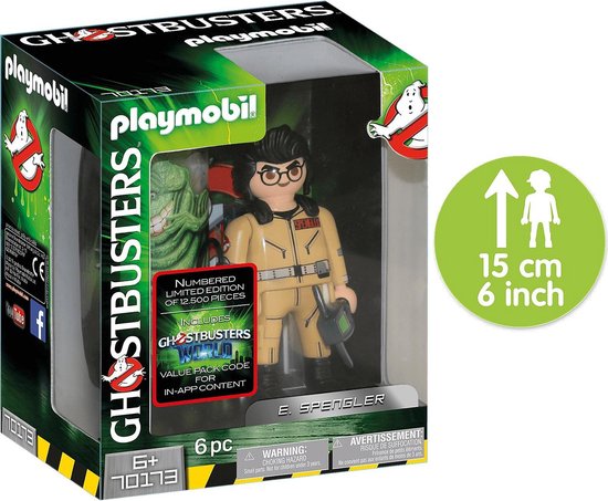 PLAYMOBIL Ghostbusters™ Collector's Edition Egon Spengler - 70173 | bol.com