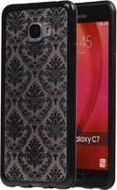 Wicked Narwal | TPU Paleis 3D Back Cover for Samsung Galaxy C7 Zwart