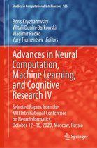 Studies in Computational Intelligence 925 - Advances in Neural Computation, Machine Learning, and Cognitive Research IV