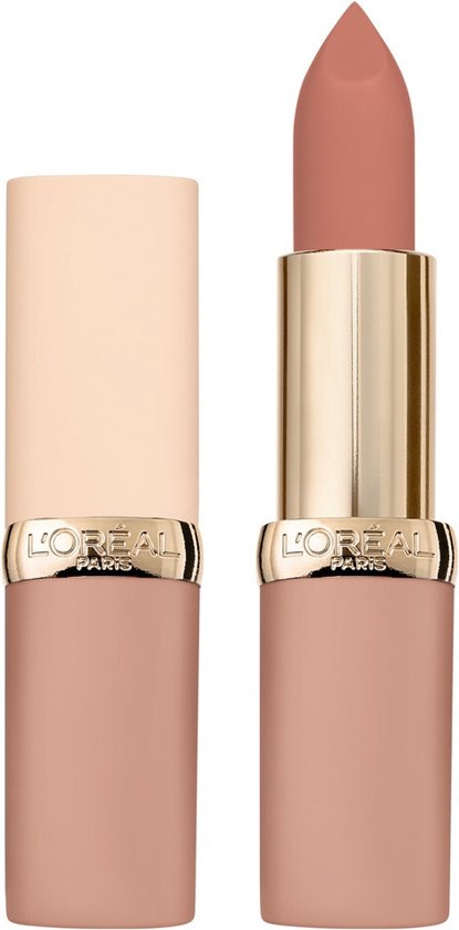 L’Oréal Paris Color Riche Free the Nudes Lipstick - 02 No Cliché - Roze - Nude Matte - 3,9 gr