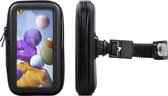 Shop4 - Samsung Galaxy A21s Motorhouder Stuur Zwart