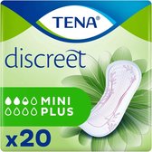 2x TENA Discreet Mini Plus 20 stuks