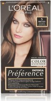 3x L'Oréal Preference Haarkleuring 05 Bruges - Lichtbruin