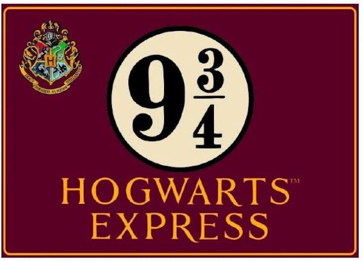 Harry Potter HMB Wandbord Hogwarts Express A3