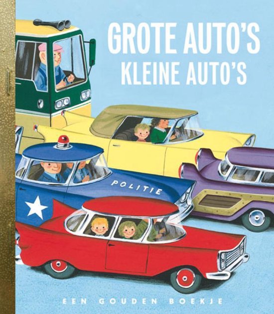 Gouden Boekjes - Grote autos kleine auto's - cover