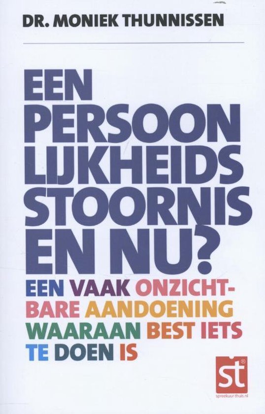 Spreekuur Thuis  -   Een persoonlijkheidsstoornis en nu? - cover