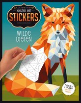 Kleuren met stickers  -   Wilde dieren