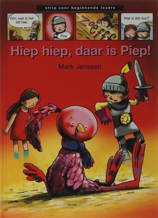 Cover van het boek 'Hiep hiep, daar is Piep !' van M. Janssen