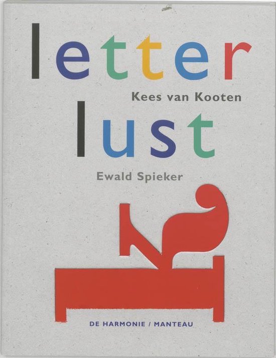 Cover van het boek 'Letterlust' van Kees van Kooten