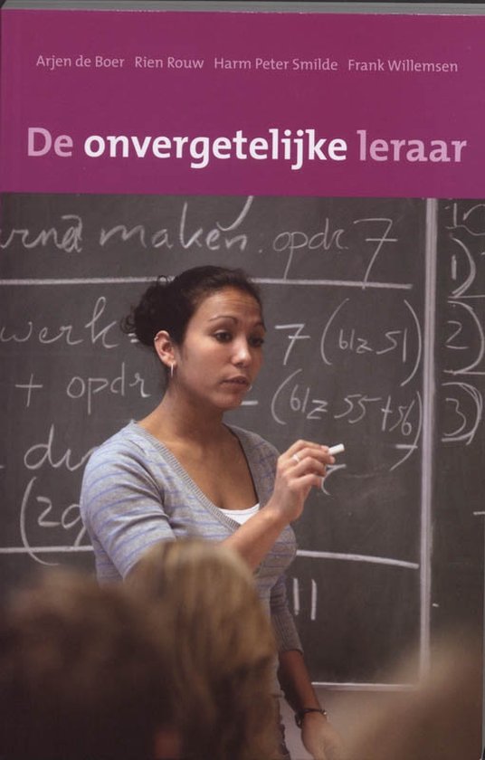 De onvergetelijke leraar - cover