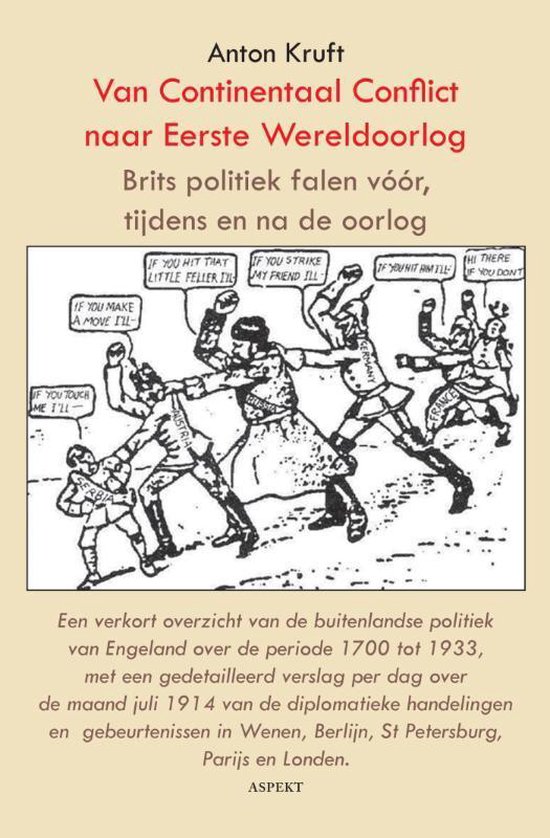 Cover van het boek 'Van continentaal conflict naar Eerste Wereldoorlog'