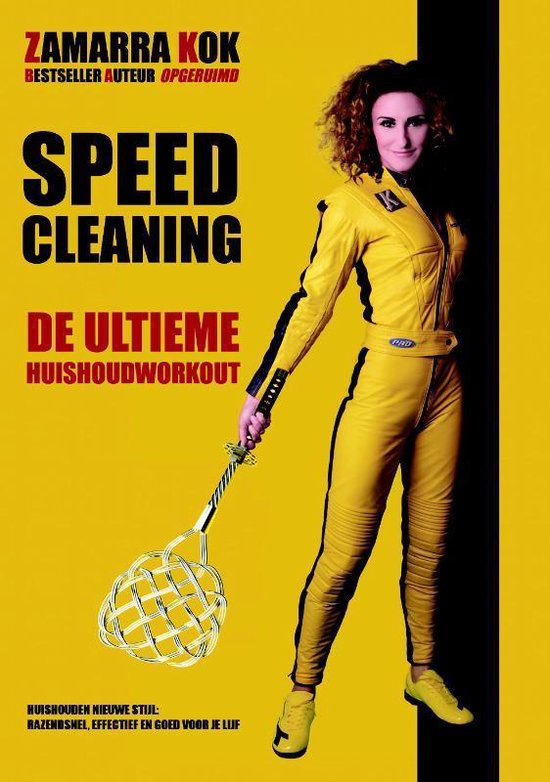 Cover van het boek 'Speedcleaning' van Zamarra Kok