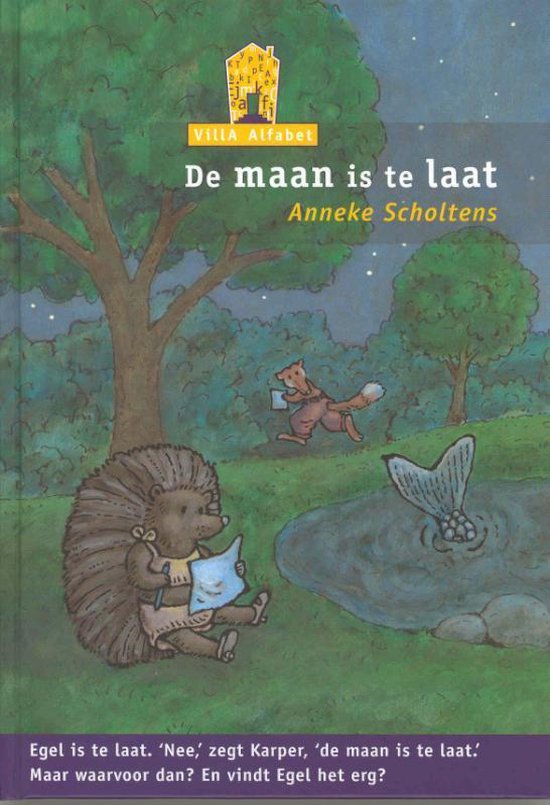 Cover van het boek 'De maan is te laat' van Anneke Scholtens
