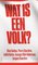 Tegenstellingen 2 -   Wat is een volk?