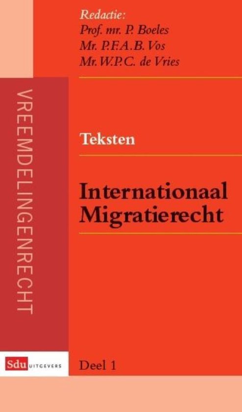 Teksten Internationaal Migratierecht 2014 1 - cover