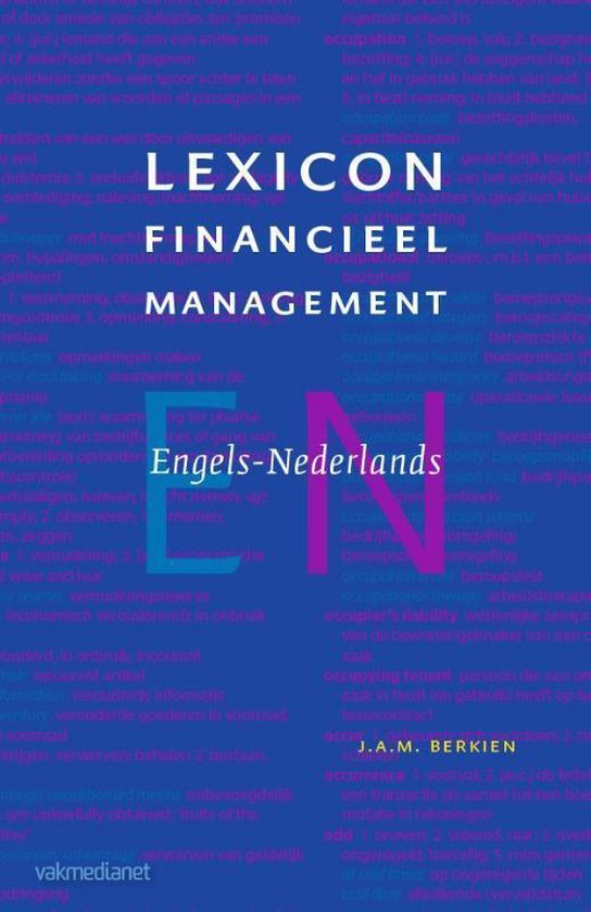 Lexicon Financieel Management - cover