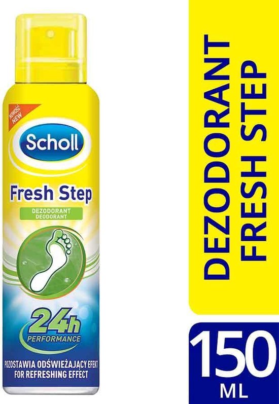 Scholl - Fresh Step Deodorant To Step Action 150Ml | bol.com