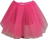 Tutu – Petticoat – Tule rokje – Neon pink - 40 cm - 3 lagen tule - Ballet rokje
