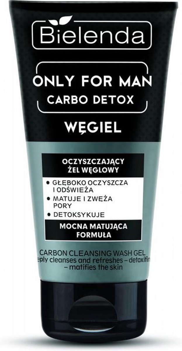 Bielenda - Only For Men Carbo Detox Carbon Cleansing Gel 150G